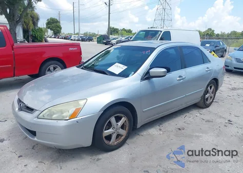 2003 Honda Accord 2.4 Ex из США, поврежденный, VIN 1HGCM56623A051879